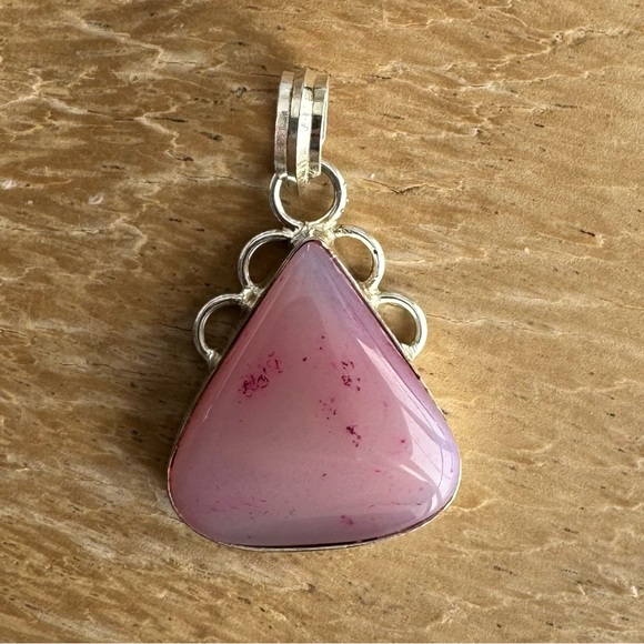Sundance Jewelry - NWOT Sundance Sunset Stone Pendant, Botswana Agate, Sterling Silver